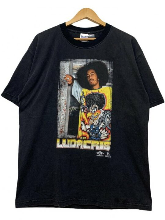 楽天市場】00s LUDACRIS Print S/S Tee 黒 L リュダクリス 半袖 T  