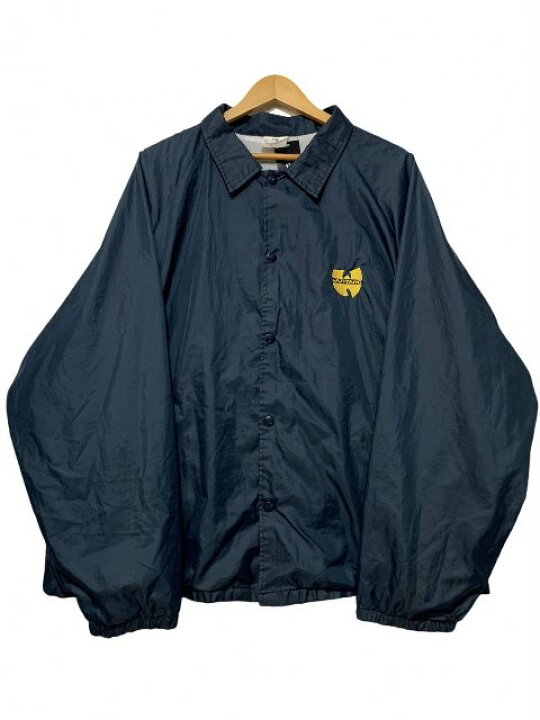 楽天市場】USA製 90s WU-TANG Logo Nylon Coach Jacket 紺 XXL  