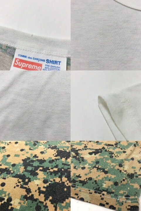 楽天市場】13SS SUPREME × COMME des GARCONS Box Logo S/S Tee L 