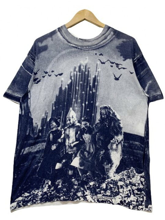 楽天市場】92年 THE WIZARD OF OZ Over Print S/S Tee 紺白 L 90s オズ 