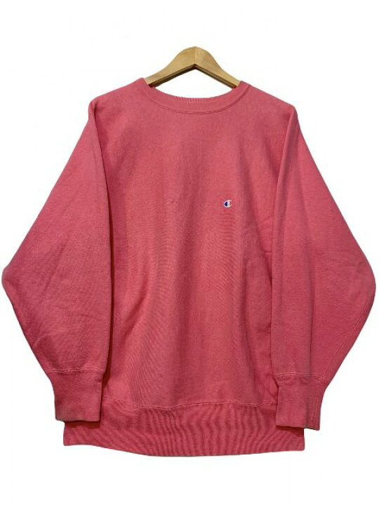 楽天市場】USA製 90s Champion Reverse Weave Sweatshirt ピンク XL  