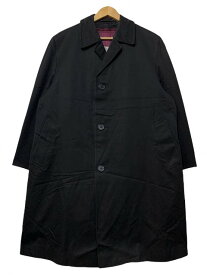 イングランド製 60s~70s AQUASCUTUM Wool Lined Chester Coat 黒 M アクアスキュータム チェスターコート ライナー付き ブラック 古着 【中古】