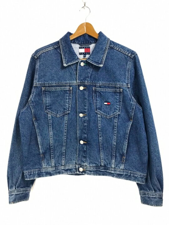 楽天市場】90s TOMMY JEANS Denim Jacket  