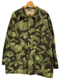 Finland Military Camo Jacket 迷彩 L XL フィンランド軍 ミリタリー ジャケット カモ柄 【中古】