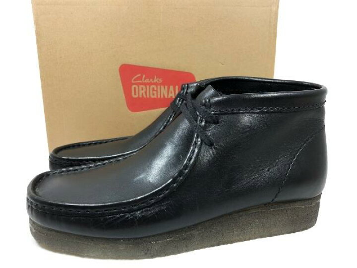楽天市場】CLARKS WALLABEE BOOT (BLACK) クラークス ワラビー ブーツ 