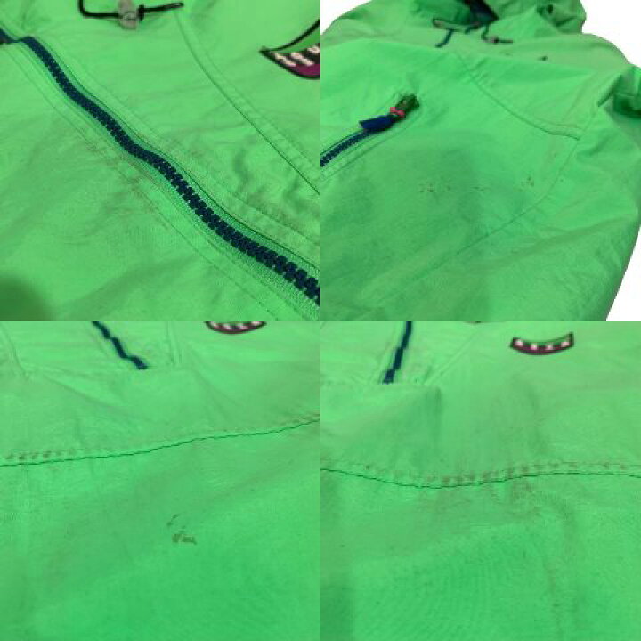 楽天市場】91年製 NIKE AQUA GEAR Reversible Anorak Parka 蛍光緑紫 