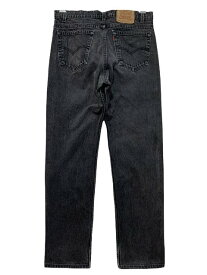 USA製 95年 Levi's 505 Black Denim Pants 黒 W35×L32 90s リーバイス Levis ブラックデニムパンツ 後染めブラック 古着 【中古】
