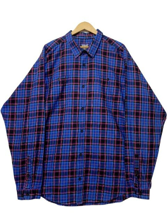 楽天市場】13年製 patagonia L/S Pima Cotton Shirt 青紫 XXL 