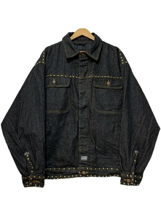 楽天市場】00s FUBU Studs Black Denim Jacket 黒 M フブ デニム 