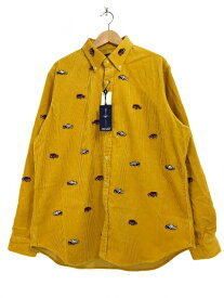 PALACE SKATEBOARDS × Polo Ralph Lauren Embroidered Cord Gti Shirt (YELLOW) パレス ラルフローレン 長袖シャツ 【新古品・未使用】