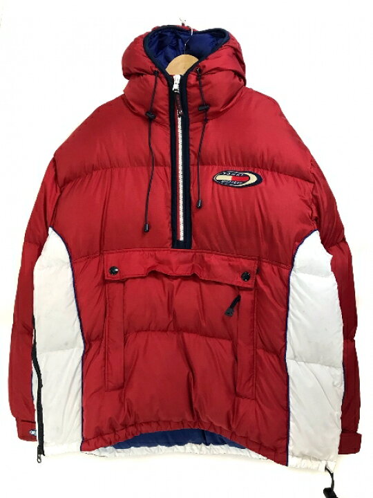楽天市場】90s TOMMY HILFIGER Anorak Parka Down Jacket トリコロール 