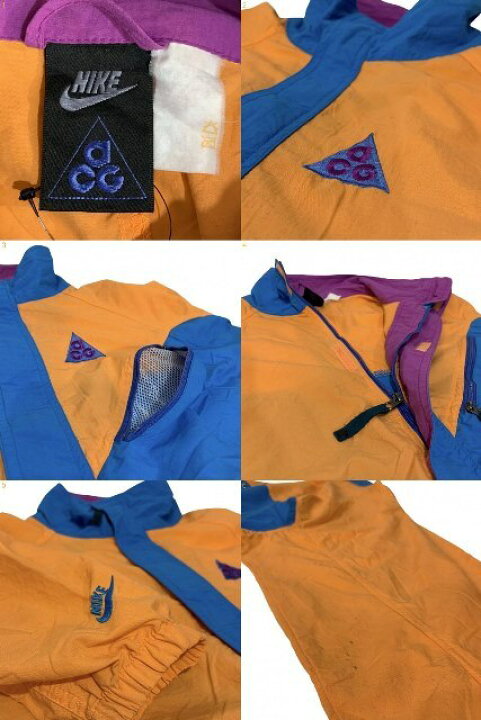 楽天市場】80s~90s NIKE ACG Half-Zip Nylon Pullover Jacket 水色 