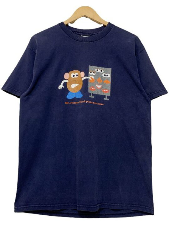 楽天市場】01年 Mr.Potato Head Print S/S Tee 紺 L 00s ミスター 