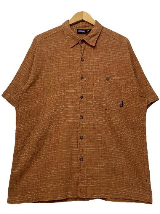 楽天市場】00年製 patagonia A/C Shirt 茶 L 00s パタゴニア 半袖 
