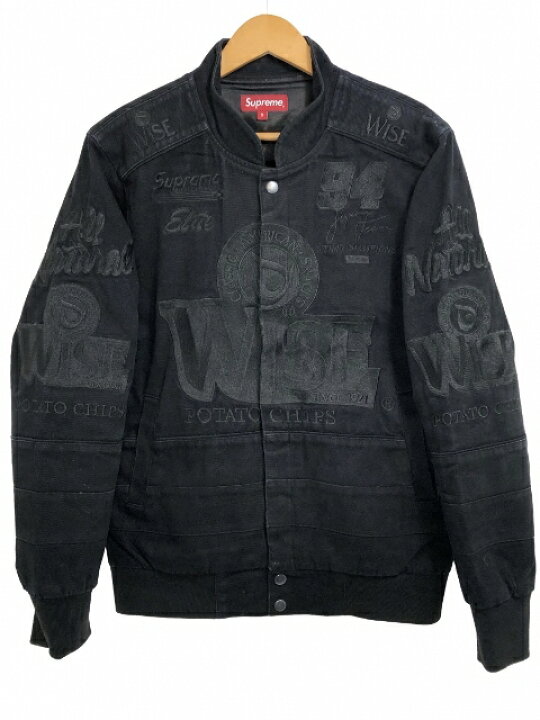 楽天市場】13AW SUPREME × WISE Racing Jacket 黒 S シュプリーム 
