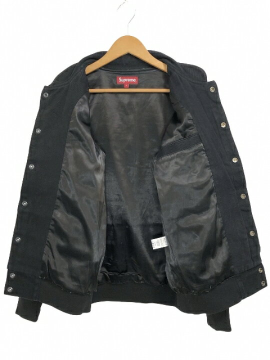 楽天市場】13AW SUPREME × WISE Racing Jacket 黒 S シュプリーム 