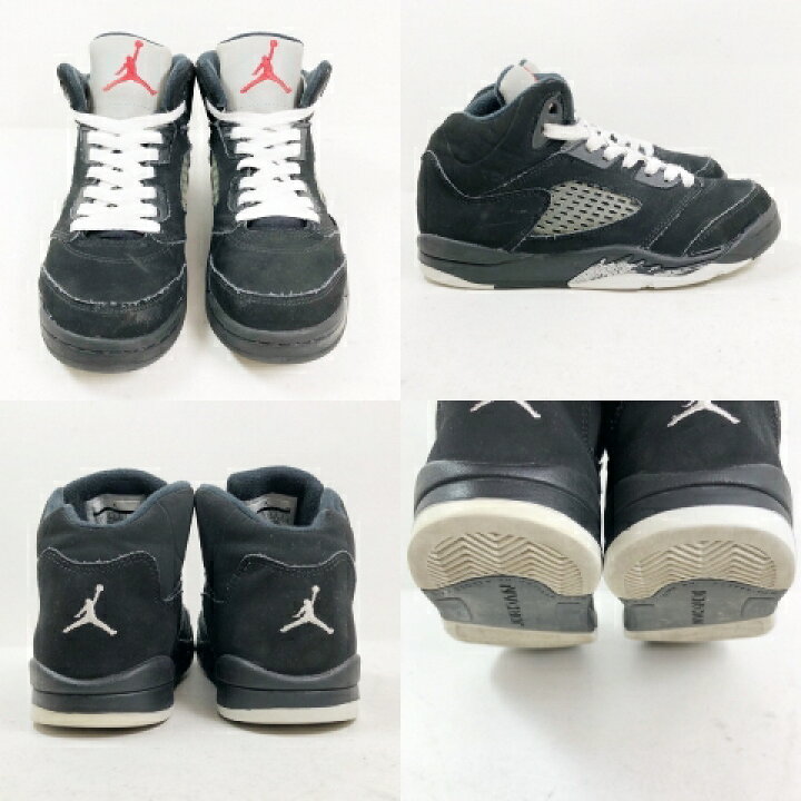 楽天市場】16年製 NIKE AIR JORDAN 5 RETRO OG BP 黒 US2Y/21.0 ナイキ