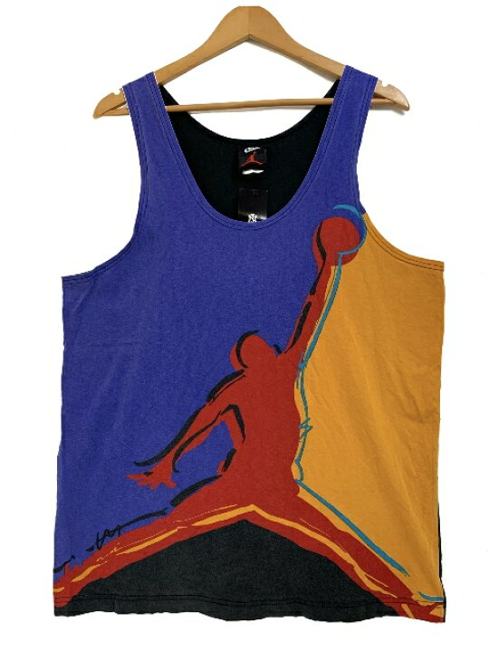 楽天市場】90s NIKE AIR JORDAN 8 Tank Top 黒紫 XL ナイキ エア 