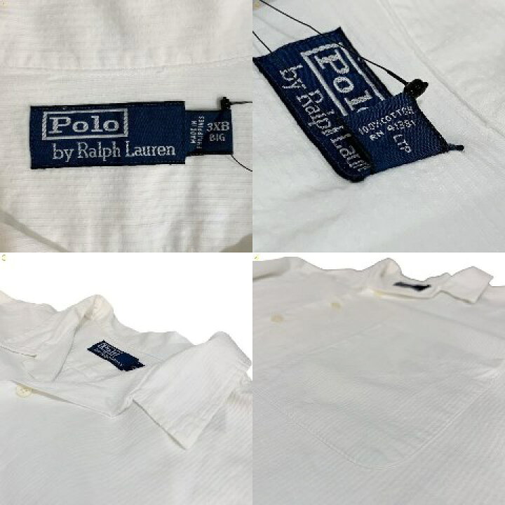 楽天市場】Polo Ralph Lauren Seersucker Cotton Open Collar S/S