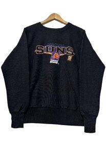 USA製 90s Champion "Phoenix Suns" R/W Sweatshirt 黒 M チャンピオン リバースウィーブ スウェット フェニックス サンズ NBA ブラック 古着 【中古】