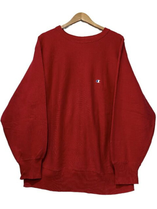 楽天市場】USA製 80s Champion Reverse Weave Sweatshirt 赤 XL 