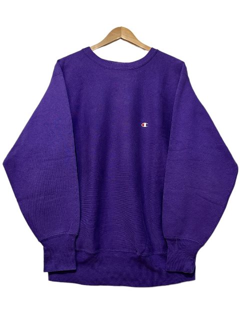 楽天市場】USA製 90s Champion Reverse Weave Sweatshirt 紫 L