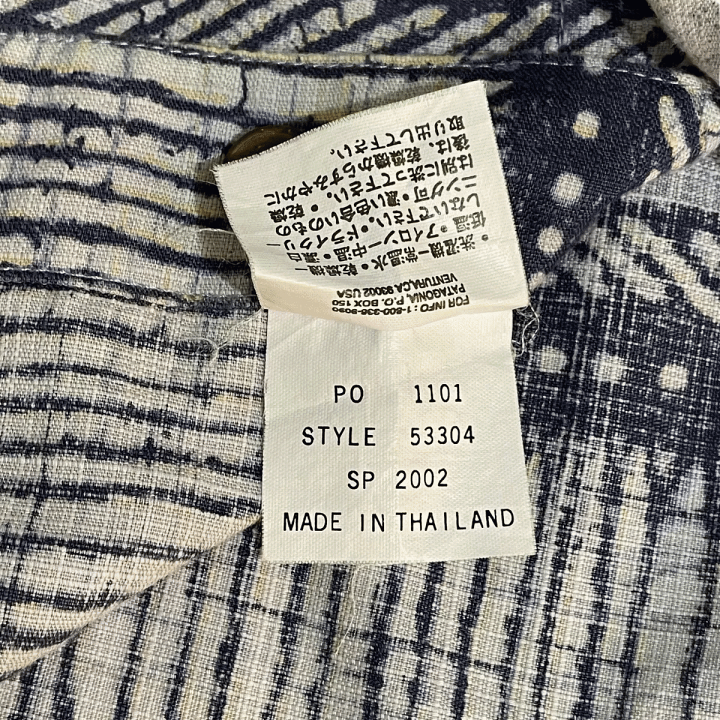 楽天市場】02年 Patagonia A/C Shirt ”Phoenix Border” 総柄 L 00s