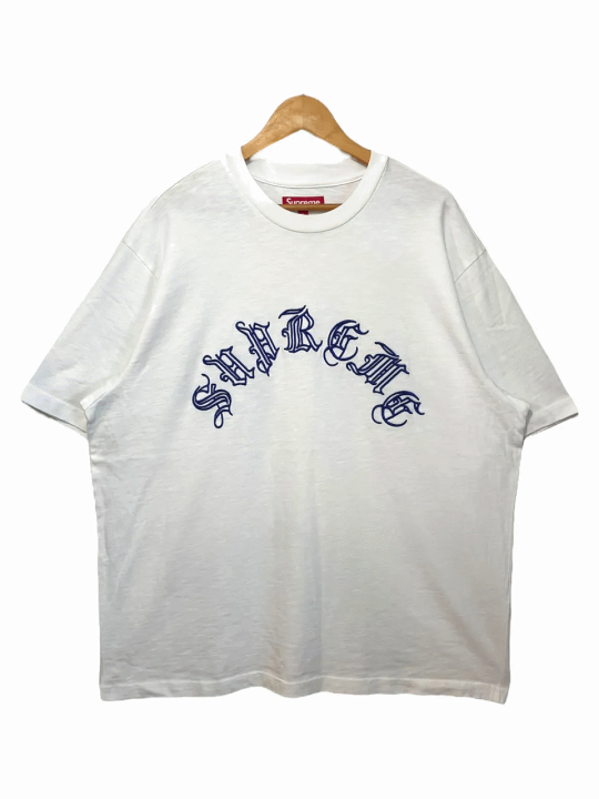 楽天市場】23AW SUPREME OLD English S/S Tee 白 XL シュプリーム 半袖