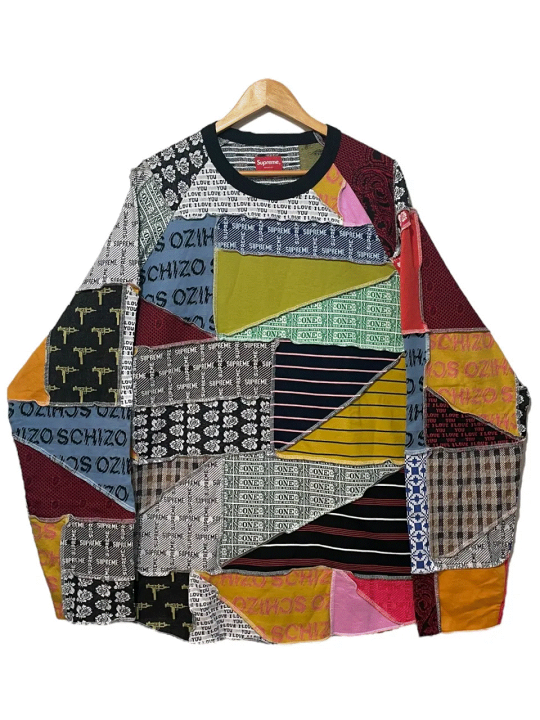 Supreme パッチワーク 長袖Tシャツ L ロンT 楽天市場】新品 23SS SUPREME Patchwork Jacquard L/S Top