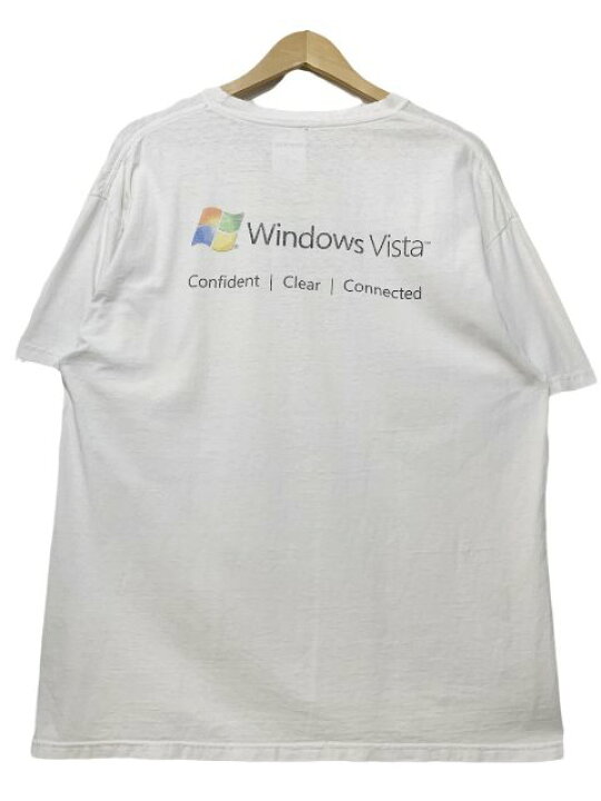 楽天市場】00s Microsoft Windows Vista Print S/S Tee 白 XL相当 