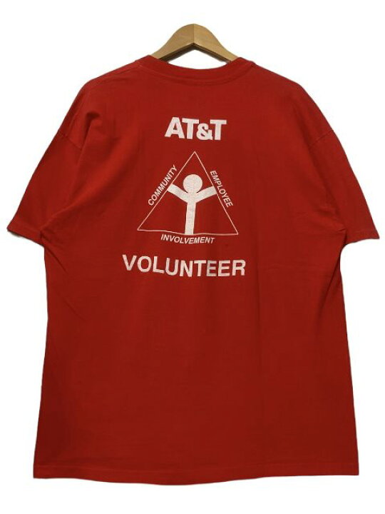 楽天市場】USA製 80s~90s AT&T Print S/S Tee 赤 XL エーティーアンド 