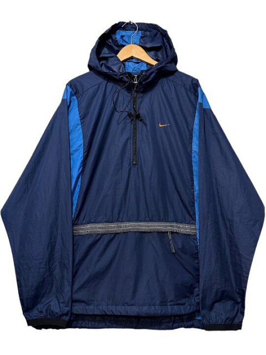 楽天市場】98年製 NIKE Nylon Anorak Parka 紺青 XL 90s ナイキ 
