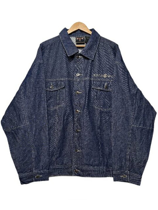 楽天市場】00s ROCA WEAR Denim Jacket 紺 2XL ロカウェア デニム 