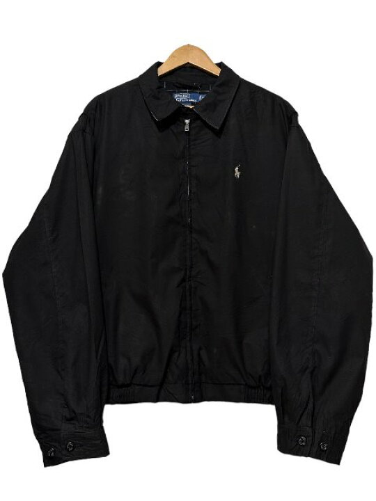 楽天市場】Polo Ralph Lauren Drizzler Jacket 黒 XL ポロラルフ  