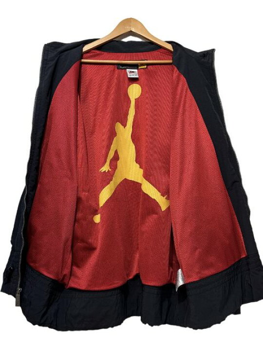 楽天市場】90s NIKE AIR JORDAN Logo Nylon Jacket 黒 XL ナイキ エア 