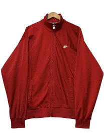 05年製 NIKE "Metal Plate Logo" Track Jacket 赤 XXL 00s ナイキ トラックジャケット ジャージ メタルプレートロゴ レッド 古着 【中古】