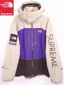 07SS SUPREME × THE NORTH FACE MOUNTAIN SUPREME GUIDE JACKET ベージュ XL シュプリーム ノースフェイス コラボ 1st マウンテンパーカー【中古】