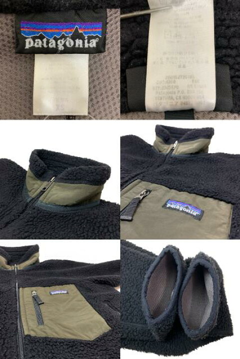 楽天市場】08年製 patagonia Classic Retro-X Jacket 黒 XS 00s  