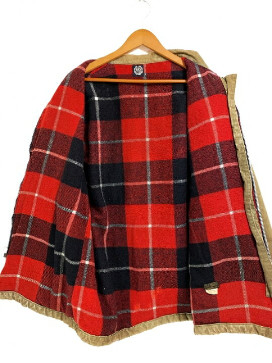 楽天市場】30s~40s L.L.Bean Wool Lining Duck Jacket オリーブ L 黒 