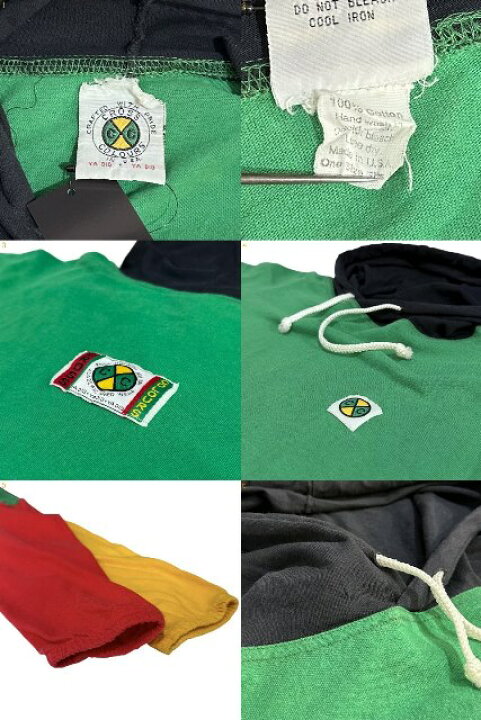 楽天市場】USA製 90s CROSS COLOURS Hooded L/S Tee ラスタ L クロス 
