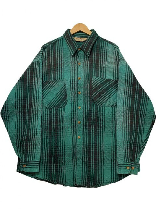 楽天市場】USA製 80s〜90s BIG MAC Check Flannel L/S Shirt 緑黒 2XL 