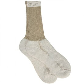 Deadstock BRITISH ARMY Desert Warm Socks デザート 7-10 1/2 イギリス軍実物 デザート ソックス 靴下 サンド ホワイト ミリタリー 【新古品・未使用】