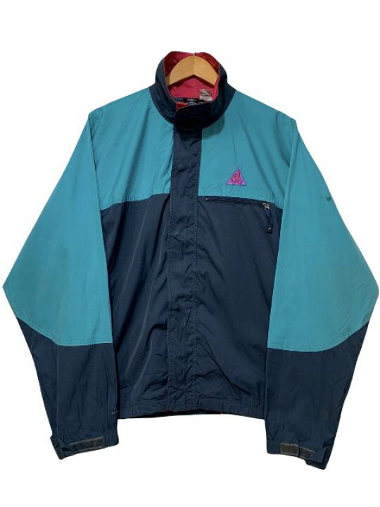 楽天市場】91年製 NIKE ACG Nylon Jacket 水色紺 S 90s ナイキ  