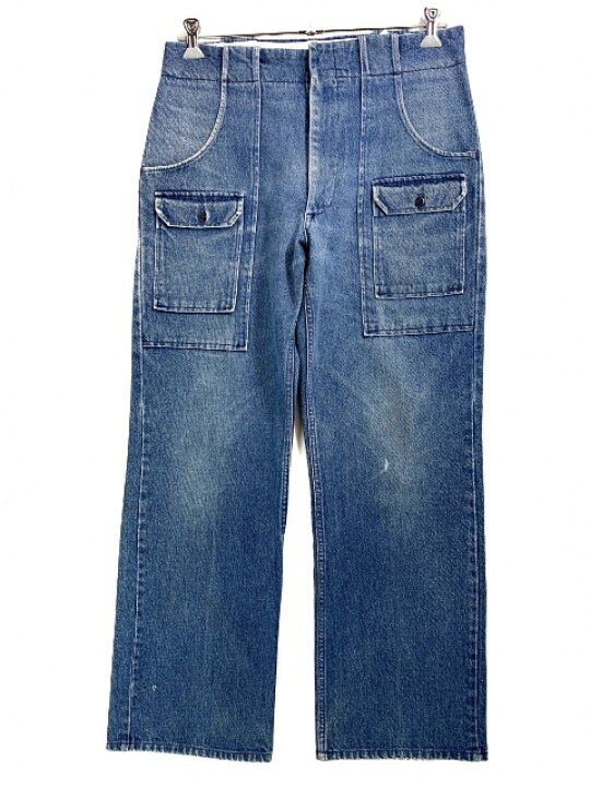 楽天市場】80s Eddie Bauer Denim Bush Pants #1 薄青 W34 黒タグ 