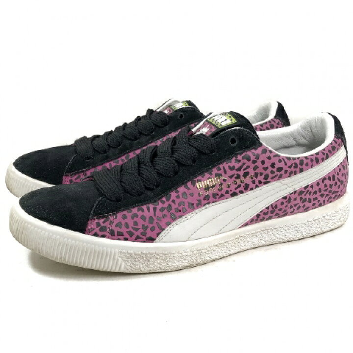 楽天市場】06年製 MTV別注 PUMA × YO! MTV RAPS CLYDE 黒ピンク US10.5 