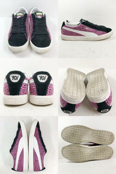 楽天市場】06年製 MTV別注 PUMA × YO! MTV RAPS CLYDE 黒ピンク US10.5 