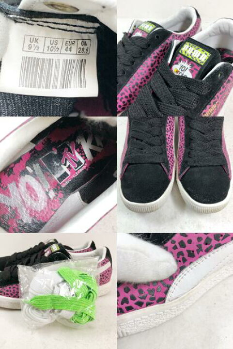楽天市場】06年製 MTV別注 PUMA × YO! MTV RAPS CLYDE 黒ピンク US10.5 