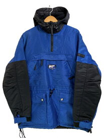 90s POLO SPORT "ARCTIC CHALLENGE" Nylon Anorak Parka 青黒 M ポロスポーツ アークティックチャレンジ アノラックパーカー ラルフローレン 【中古】