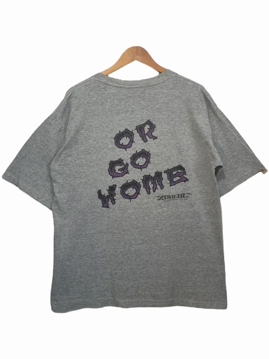 楽天市場】USA製 80s ZORLAC Tシャツ 灰 L ゾーラック Tシャツ