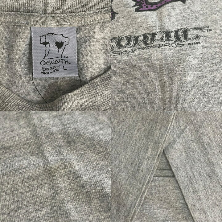 楽天市場】USA製 80s ZORLAC Tシャツ 灰 L ゾーラック Tシャツ